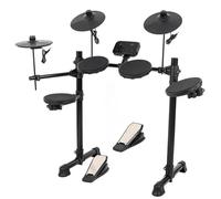 Batteria elettronica per principianti, kit di percussioni professionali per la pratica della batteria, batteria elettronica completa con connettività MIDI e funzioni regolabili