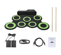 Batteria elettronica portatile USB adatta per gli appassionati di musica con ricca libreria di suoni tra cui ritmi rock per bambini batteria elettronica