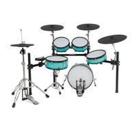 Batteria Elettronica Professionale Batteria Elettronica Compatta E Portatile In Stile Acustico Con Testa A Rete Con Cinque Tamburi E Quattro Piatti
