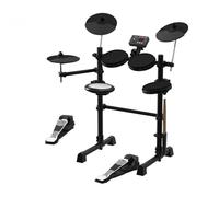 Batteria Elettronica Professionale Batteria Elettronica Pieghevole Portatile Per Studenti Adulti, Batteria Elettrica A Quattro Tamburi E Tre Piatti