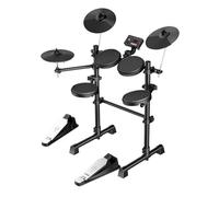 Batteria Elettronica Professionale Batteria Elettronica Portatile Per Principianti Per Adulti, Quattro Tamburi, Tre Piatti, Batteria Jazz