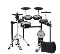 Batteria Elettronica Professionale Set Di Batteria Elettronica Compatta Nera Set Di Batteria Musicale Strumenti Musicali A Batteria Elettronica