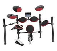 batteria elettronica Set Batteria Elettronica Set Batteria Elettrica Rullante Dual Zone Da 8" Pad In Silicone Da 8" Piatti Grancassa Da 10" 15 Kit Di Batteria(5)