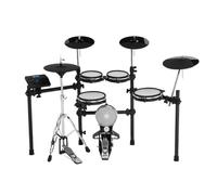 Batteria Elettronica Set Di Strumenti Musicali A Tamburo Elettronico Pieghevole Portatile Set Di Cinque Tamburi E Tre Piatti