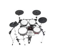 Batteria Elettronica Stile Batteria Acustica Cinque Tamburi Quattro Piatti Batteria Elettronica Strumento Musicale Con Supporto Per Batteria In Ferro