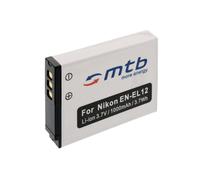 Batteria EN EL12 Compatibile con Nikon Coolpix S9100 S9200 S9300 S9400 S9900 /