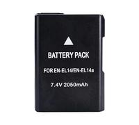BATTERIA EN-EL14A 2050MAH, Compatibile Con Nikon, For Fotocamere D5600 D5200 D5300 D3100 D3200 D3300 D3400 D3500 Coolpix P7800 P7700 P7100(2pcs)