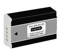 Batteria EN-EL22 Compatibile con Nikon 1 J4 / 1 S2