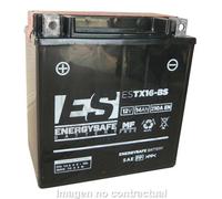 Batteria per moto Energy Safe CTX16-BS 12V/14AH Noir 12 V/14 AH