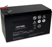 Batteria Ermetica al Piombo 12 V Capacità 9 Ah, per UPS, Sistemi di Videosorveglianza e Allarme, Attacco Faston 6.3 mm, Dimensioni 15.1 x 9.4 x 6.5 cm