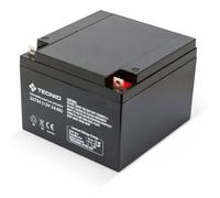 BATTERIA ERMETICA AL PIOMBO PER UPS 12V 26A ATTACCHI FASTON T4 | VELAMP 23734