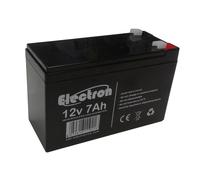 BATTERIA ERMETICA RICARICABILE PIOMBO 12V 12 VOLT 7AH 7.2 AH 7 AMPERE PER UPS