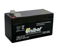 Batteria ermetica Unibat Non ciclica 12V 1,2Ah 97x43x58mm