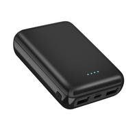 Batteria esterna 10000mAh 2x Uscite USB Akashi Nero