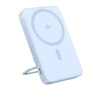 Batteria esterna Baseus PicoGo Qi2 5000mAh 20W blu con supporto