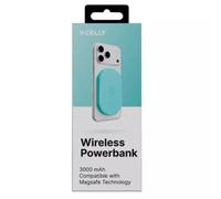 Batteria esterna Celly 3000 mAh USB-C Turquoise