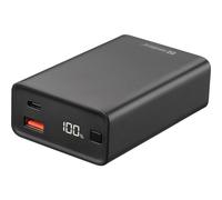 Batteria esterna da viaggio nera - Sandberg - 20000 - USB-C PD 65 W - Uscita USB-A 22,5 W - Li-ion - 320 g