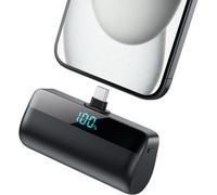 Batteria esterna per serie 17/16/15, power bank USB C da 5200 mAh con ricarica rapida PD 3A e schermo LCD.