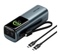 Batteria Esterna Vention FKGH0 27000mAh 200W Display TFT PD3.1 USB-C/A Grigia