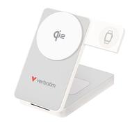 Batteria Esterna Verbatim 10000mAh PD 3.0 Ricarica Wireless 30W Bianco