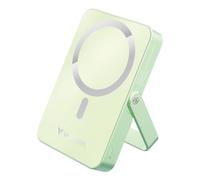 Verbatim Charge 'n' Go MagSafe Power Bank 10.000 mAh verde 15 W magnetico - PD 22 W ricarica rapida display LED & supporto pieghevole per iPhone 16/15/14/13/12 Pro/Pro Max - con cavo USB-C