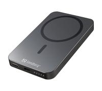 Batteria esterna wireless nera - Sandberg - 5000 mAh - 20 W USB-C - 15 W wireless