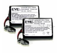 Batteria EVE P/N: 103-304742 per Visonic Siren Bell Box MCS-740 (2 pezzi 3,5 Ah)