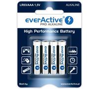 Batteria Everactive LR034BLPA AAA Alcalina 1,5 V 1300 mAh 4 pezzi