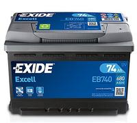BATTERIA PER AUTO EXIDE EXCELL100AH 720A EN DI SPUNTO 12V OEM EB1000 POSITIVO DX