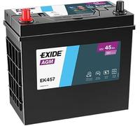 Batteria Exide 45Ah AGM Hybrid SX EK457