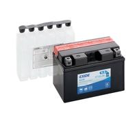 Batteria Exide Bike AGM 12V 10 Ah 130A moto con 6 bottigliette di acido incluso