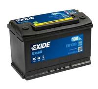 EXIDE EXCELL EB1000 BATTERIA AUTO PER AVVIAMENTO 100Ah 720A 12V POLO DESTRO
