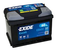 Batteria Exide EB602 60Ah 540A 12v Excell
