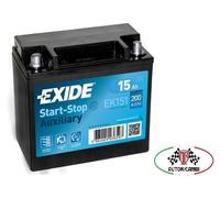 BATTERIA EXIDE EK151 AUSILIARIA START&STOP 12V 15 AH 200 A