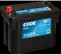 BATTERIA AUTO EXIDE 50Ah 800A 12v FIAT FREEMONT EQUIVALENTE OPTIMA RTC4.2 RED