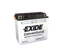BATTERIA EXIDE MOTO GUZZI KAWASAKI 16 AH 190 A 180x90x160 POSITIVO DX EB18L-A