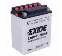BATTERIA EXIDE MOTO SCOOTER BIMOTA HONDA 14AH 145A 135x90x165 POSITIVO SX EB14A2