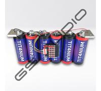 Batteria Extreme 45Ah TITANIUM 14.4V - 6 Celle LTO con BMS e Barre - 42x7x19cm