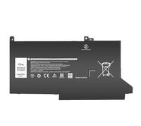 Batteria F3YGT DJ1J0 Compatibile Con Dell 7480 2X39G Latitude 12 7000 7280 7290 E7280 E7290 E7380 E7390 13 7000 7380 7390 14 74807490 Batteria Del Computer Portatile(Black DJ1J0)