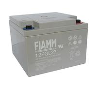 BATTERIA FIAMM 12FGL27 12V 27A LUNGA VITA 10ANNI PIOMBO 28AH 26 ah FOTOVOLTAICO