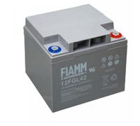 BATTERIA FIAMM 12FGL42 12V 42A LUNGA VITA AGM CAMPER SOLARE CAMPER NAUTICA BARCA