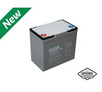 BATTERIA FIAMM 12FGL55 12V 55A CAMPER NAUTICA PIOMBO GEL AGM FOTOVOLTAICO 55AH