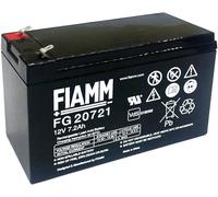BATTERIA FIAMM FG20721 12V 7,2A PIOMBO 7,2AH 7a originale ERMETICA AGM alarm UPS