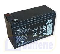 BATTERIA FIAMM FG20721 12V 7,2Ah 7ah AL PIOMBO RICARICABILE COME YUASA NP7-12
