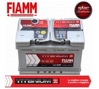 BATTERIA FIAMM L380P TITANIUM PRO 80AH 730A Polo Positivo a Destra = 74Ah