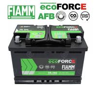 BATTERIA FIAMM START & STOP ECOFORCE L3 AFB 70AH 760 P/DX 278X175X190