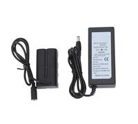 Batteria Fittizia Accoppiatore CC NP F550, Adattatore di Alimentazione CA F550 per YN300 II YN 600 W260 5080LED 5010LED 5012LED 5010A (Spina UE)