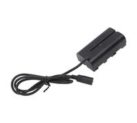 Batteria Fittizia Accoppiatore CC, Tecnologia di Elaborazione SMT Adattatore di Alimentazione NP F550 Protezione di Sicurezza Multipla Chip Intelligente PCM per Monitor (Spina