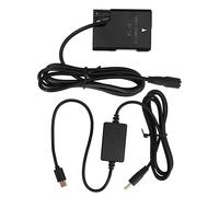 Batteria fittizia Culnflun, adattatore di alimentazione tipo C con accoppiatore CC EN EL14 per fotocamere D5600, D3300, D3500, D5100, D5500, D3100, D3200, alimentazione continua,