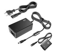 Batteria fittizia NP-FW50 e adattatore di alimentazione CA-CC AC-PW20, compatibile con Sony Alpha ZV-E10 ZVE10 A6000 A6400 A6500 A5000 A7 A7II A7S A7SII A7R A7RII, DSC-RX10 II III IV ecc.